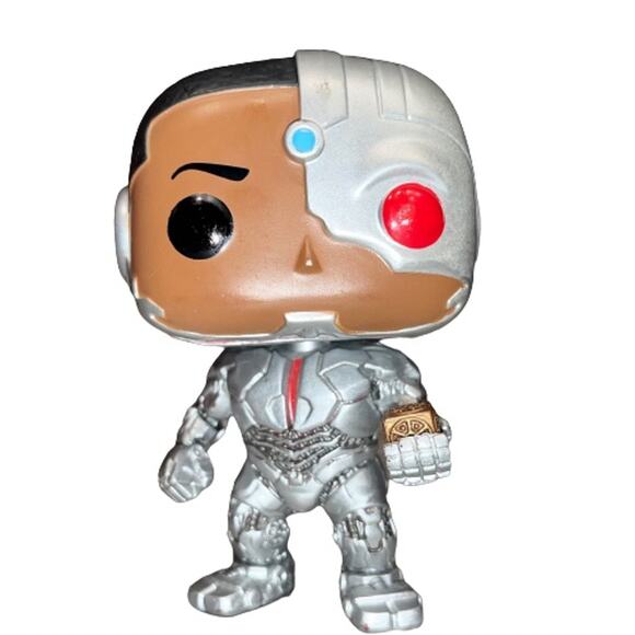 Funko Cyborg and motherbox 212 Justice League - Picture 1 of 4